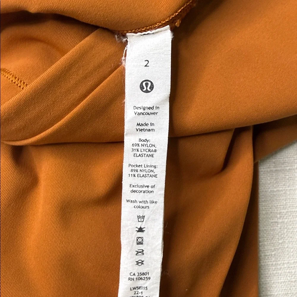 lululemon athletica Fast & Free High-Rise 28” Brown Leggings